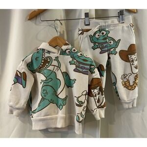 Pixar Toy Story Kid Sweatshirt Buzz Lightyear Hoodie Toddler Size‎ 12 Months